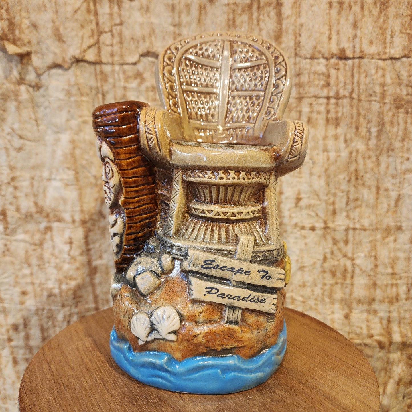 Doc Parks x Eekum Bookum Peacock Chair Mug