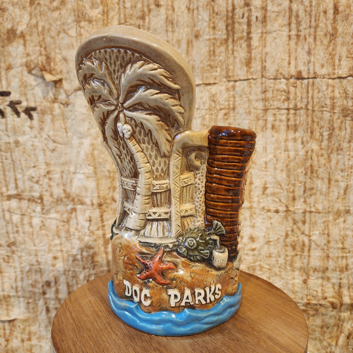 Doc Parks x Eekum Bookum Peacock Chair Mug