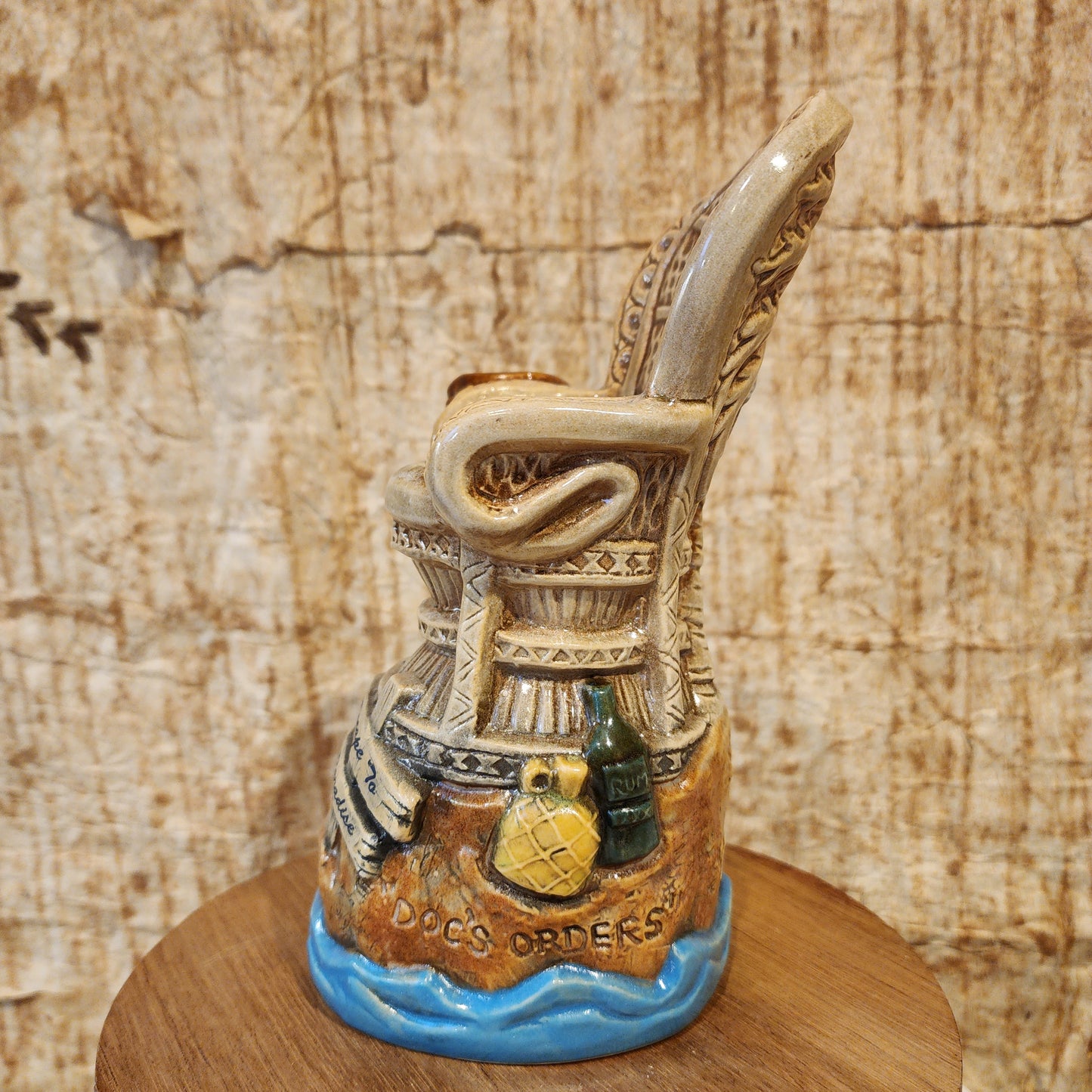 Doc Parks x Eekum Bookum Peacock Chair Mug