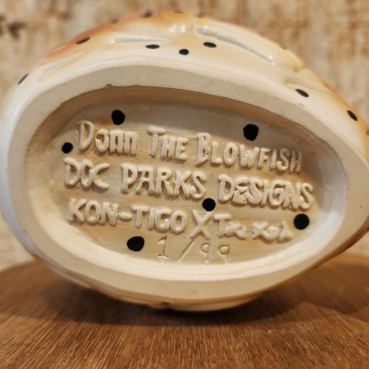 "Donn the Blowfish" Tiki Mug