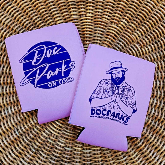 Doc Parks On Tour Collapsible Can Koozie